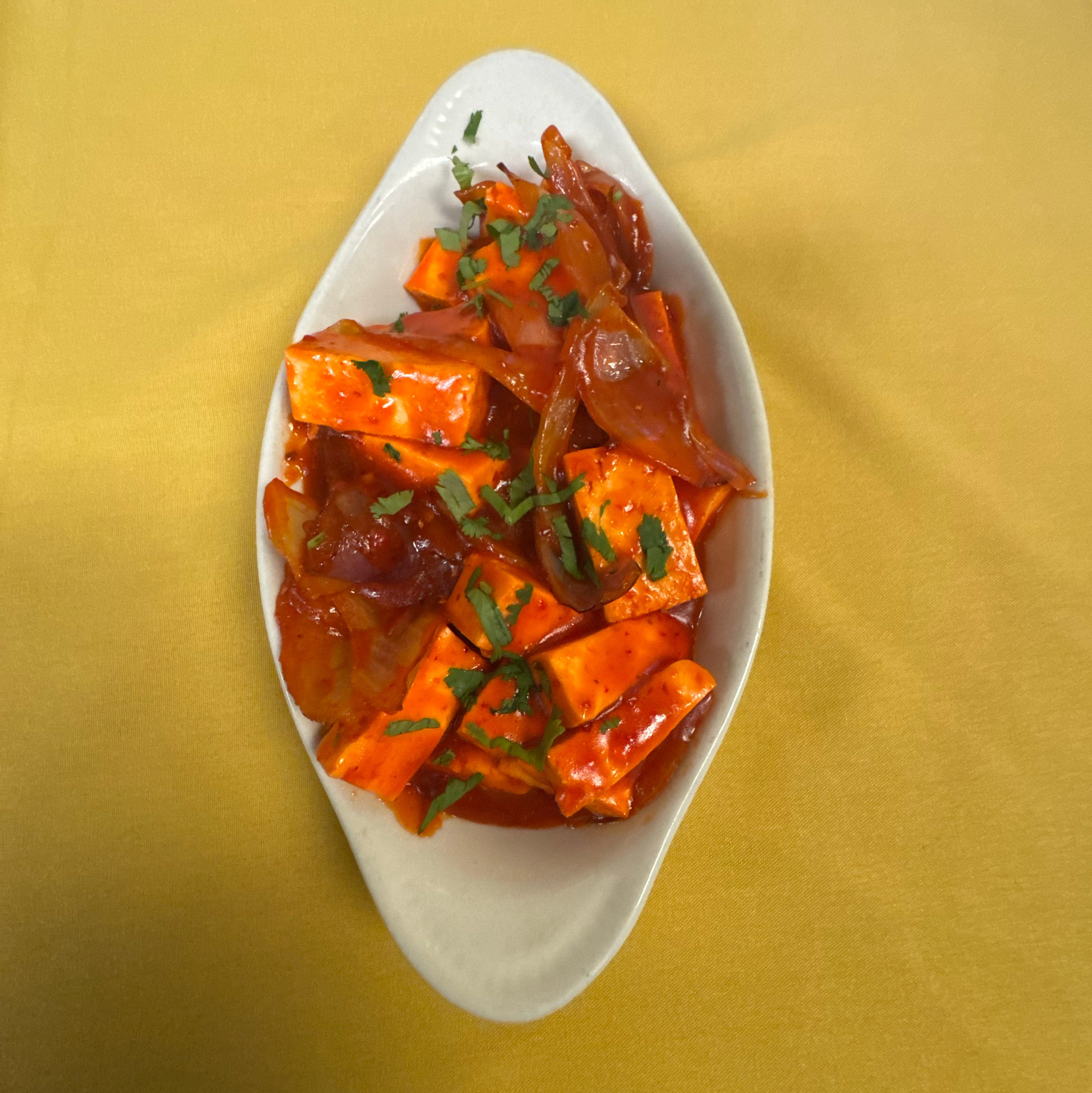 Chili Paneer.