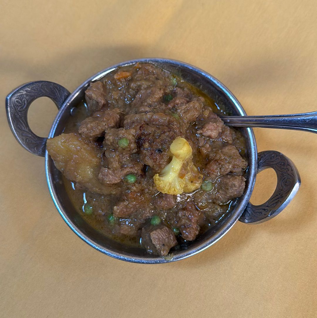 Lamb Vegetable Curry.