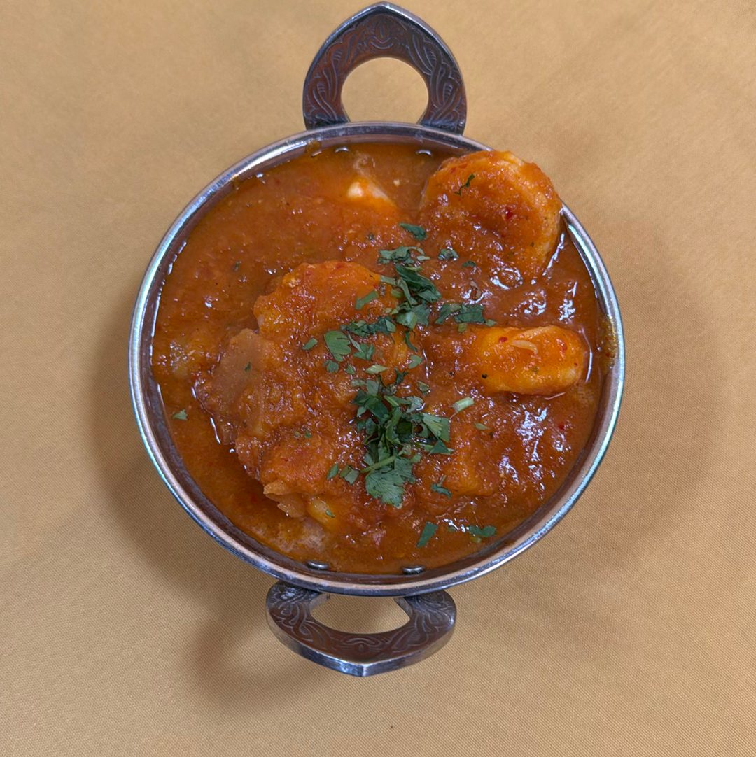 Shrimp Vindaloo.