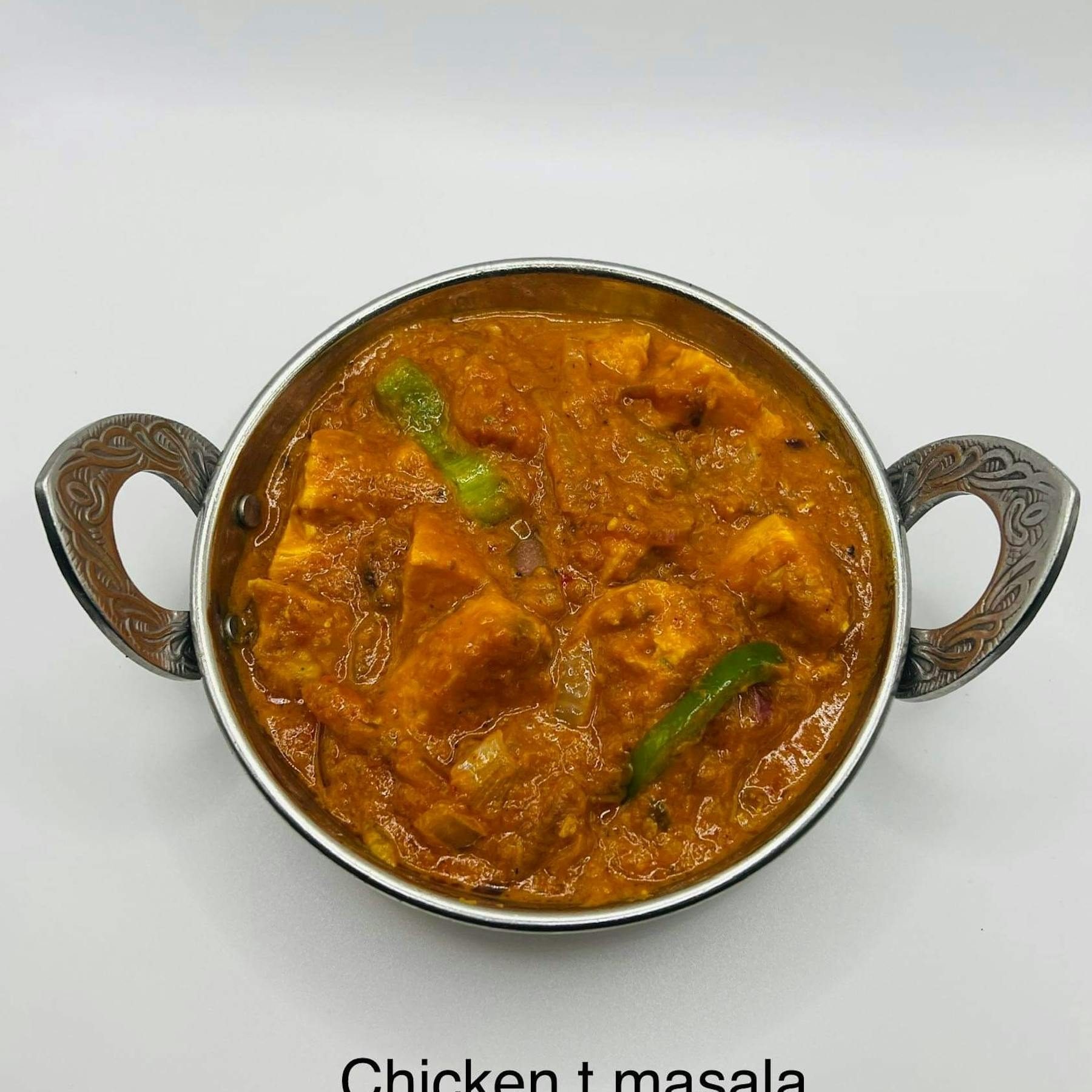 Chicken Tikka Masala (With Sauce).