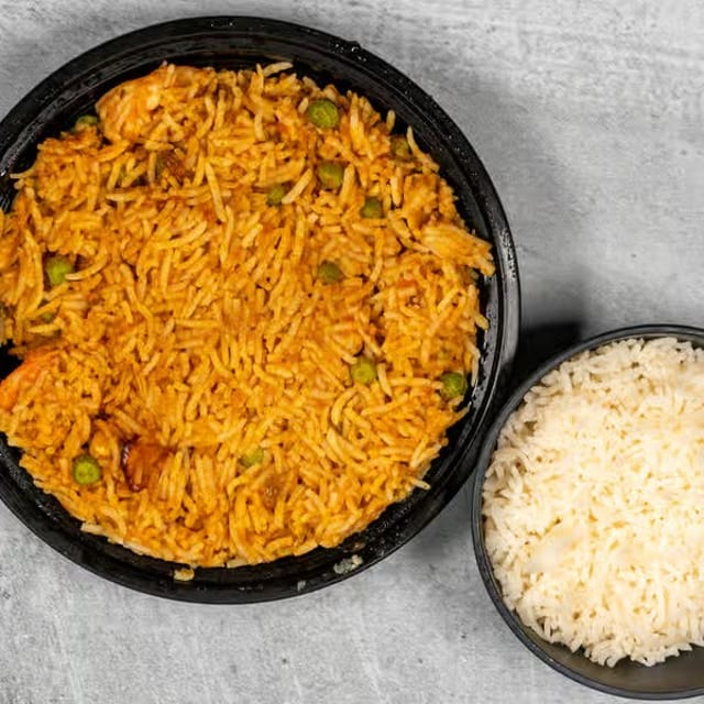 Shrimp Biryani.