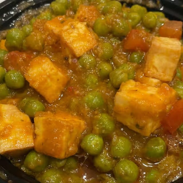 Matar Paneer.